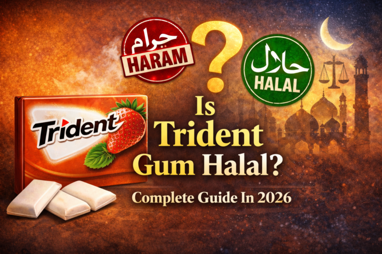 According to Islam Is Trident Gum Halal? The Best Advice In 2026