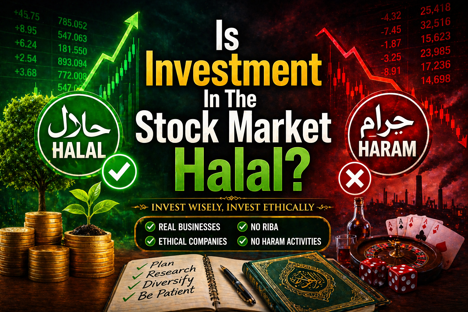 is Investment In The Stock Market Halal